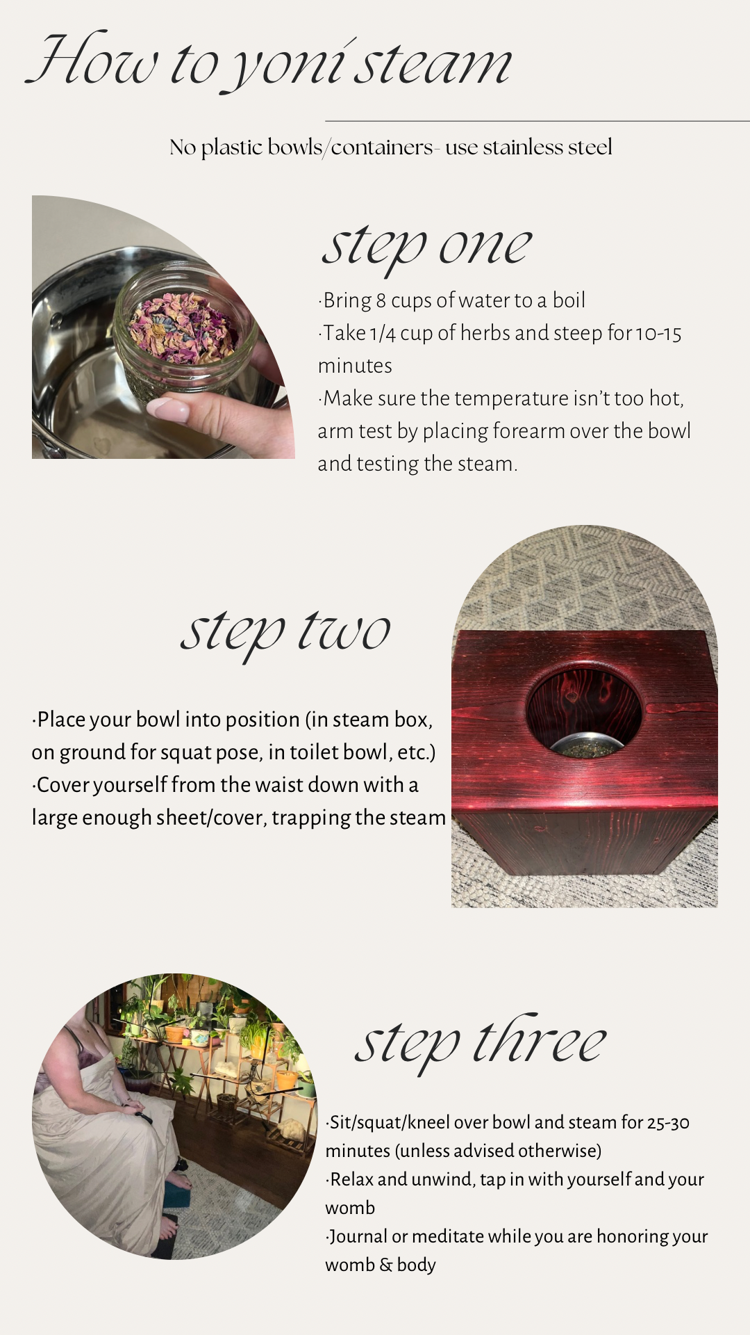 PURIFY yoni steaming blend