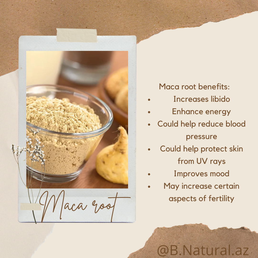 Maca root sea moss gel