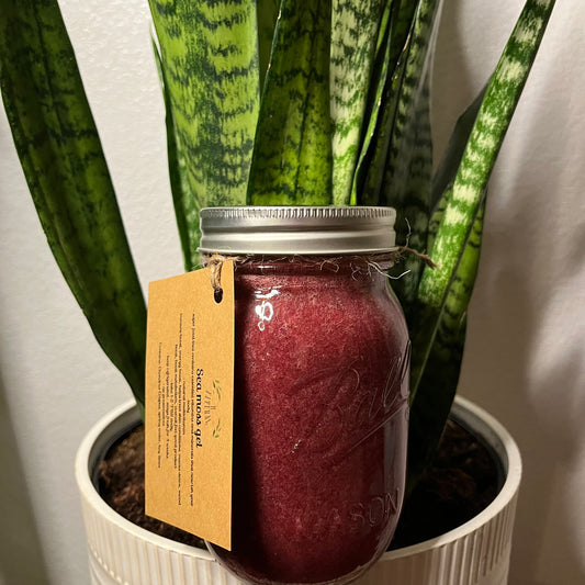 Hibiscus & ginger sea moss gel